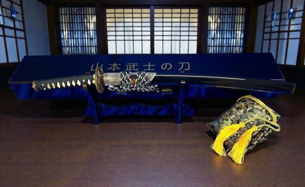 Yamamoto-Tenshi no Yaiba Wakizashi mit 18-mal gefalteter TAMAHAGANE Klinge
